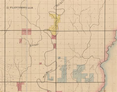 Morehouse Parish Louisiana 1860 Old County Wall Map With Etsy