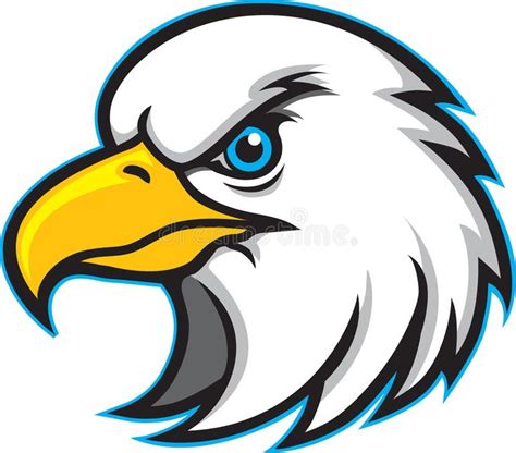 Eagle Head Mascot Logo Stock Vector Illustration Of Eagle 7305248
