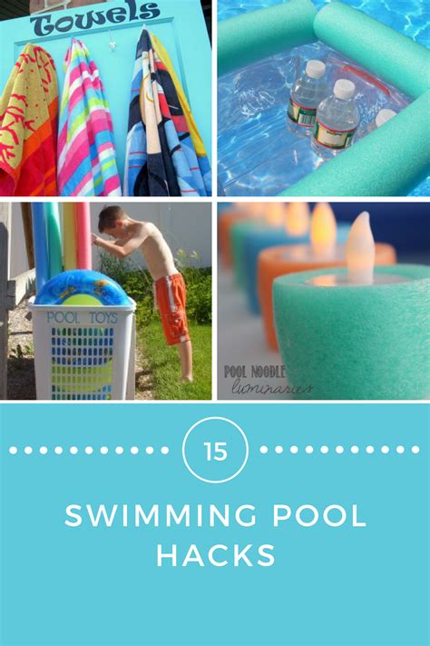 This Is A Great List Of Swimming Pool Hacks And A Lot Of Them Are