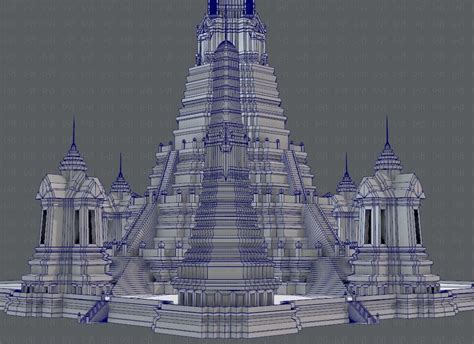 Wat Arun 3d Model Cgtrader
