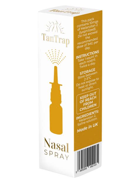 Nasal Spray Tanning Accelerator Tantrap