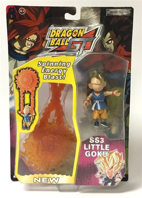 Anime figures dragon ball z son goku pvc toys super saiyan 4 action figma model gt dbz juguetes figurals doll vegeta 15cm gift. Dragon Ball GT Figure: SS3 Little Goku - Series 3