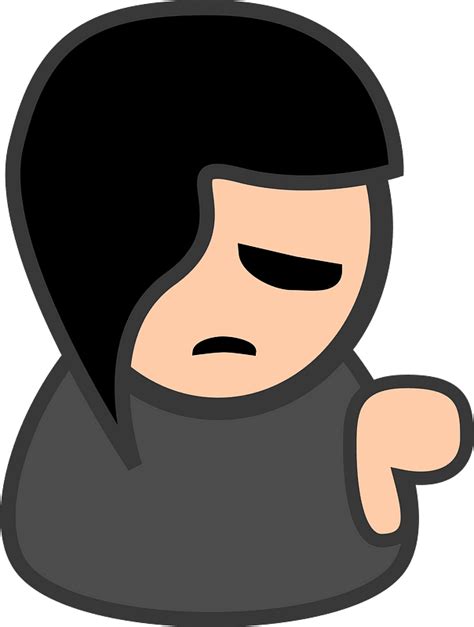 Vector Cartoon Clip Art Of A Girl Annoyed And Frustrated With Bad