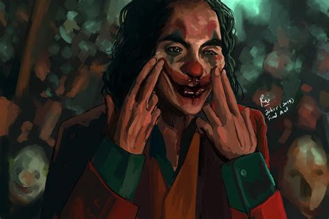 Artstation Jokers Bloody Smile