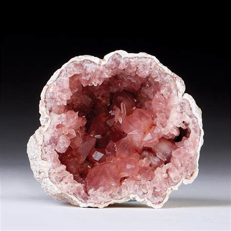 Pink Amethyst Large Natural Geode 23 X 25