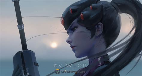 1125x2436 Widowmaker Overwatch By Wlop Iphone Xsiphone 10iphone X Hd
