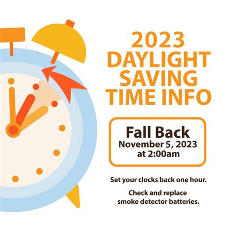 Daylight Saving Time Ends This Sunday November 5 Remember To Turn