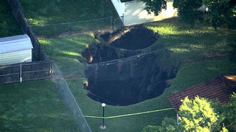 Scary Sinkhole May Have Finally Stabilized