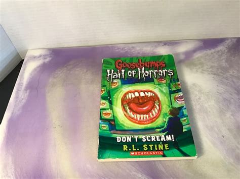 Vintage Goosebumps Hall Of Horrors By Rl Stine Paperback Etsy