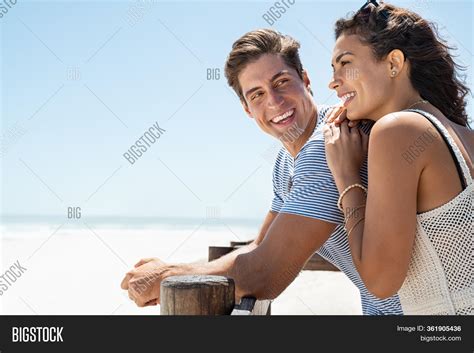 Loving Couple Standing Image And Photo Free Trial Bigstock