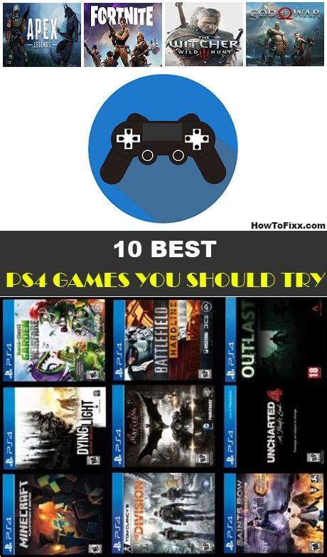 Top 10 Must Play Ps4 Games