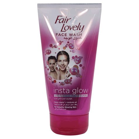Fair And Lovely Instant Glow Multi Vitamin Face Wash 150g Buy Online