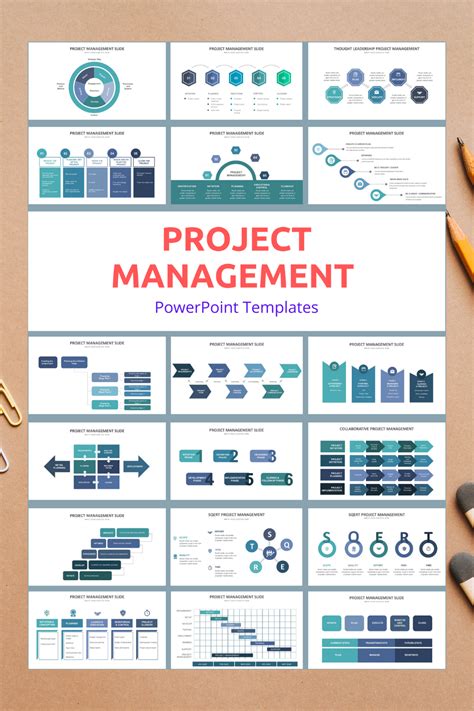 Project Management Powerpoint Slide 20 Best Design Infographic