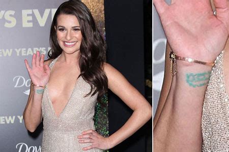 Wrist tattoo with butterfly and heart. 15 + Cool Female Celebrity Wrist & Back Tattoos Designs ...