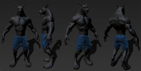 Werewolf Wip Works In Progress Blender Artists Community