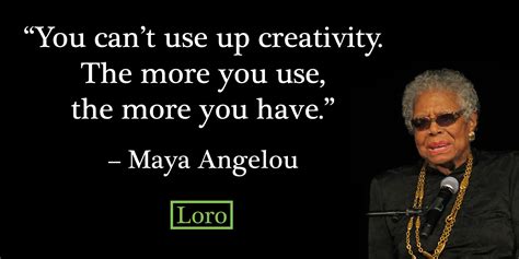 Maya angelou — a renowned poet, author, playwright, teacher, civil rights activist, speaker, actress and filmmaker — died in 2014, but left behind a lifetime of advice for the living. 5 Inspiring Creativity Quotes