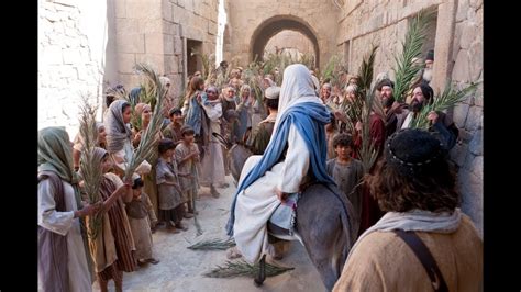 Jesus Entry Into Jerusalem Cross Reference Of John 1212 To Psalm 11826