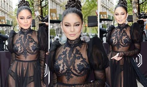Vanessa Hudgens Risks Wardrobe Malfunction Dress Exposes Underwear At Met Gala 2022 Celebrity