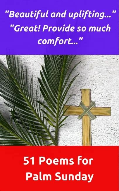 269 Best Poems For Palm Sunday And Quotes Chosen