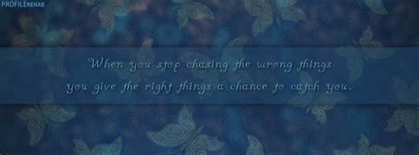Cute Butterfly Quote Facebook Cover