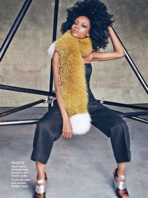 The Best Of The September Issues Actress Yaya Dacosta Alafia For