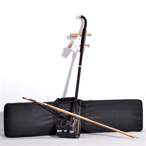 Chinese Erhu Dunhuang Musical Instruments Ebony Madeira China Erhu Bow