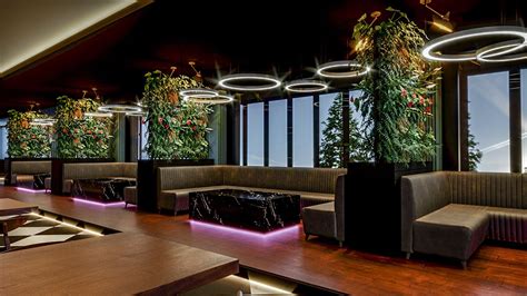 Night Club İnterior Design On Behance Hookah Lounge Decor Bar