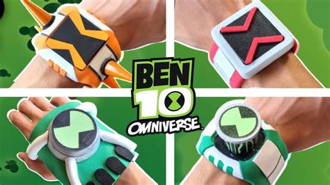 Ben Omniverse Omnitrix Compilation How To Make Ben Omnitrix