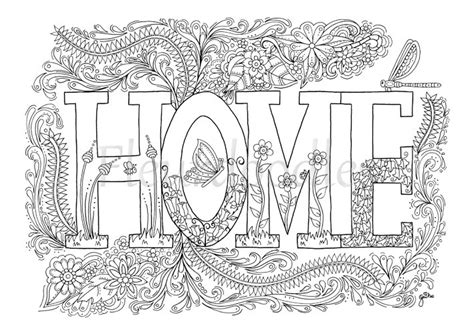 Die klaviatur alles uber die schwarzen weissen tasten keyboards file type =.pdf credit to. Malseite zum Ausdrucken Sweet Home von Fleurdoodles auf Etsy