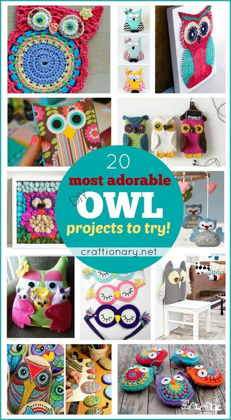 20 Most Adorable Diy Owl Projects To Try Craftionary