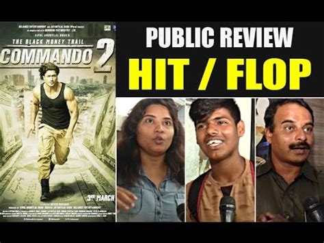 The only clue left behind is that all the murders are committed in the same pattern. HIT OR FLOP? Public Review Of Commando 2 Movie - YouTube