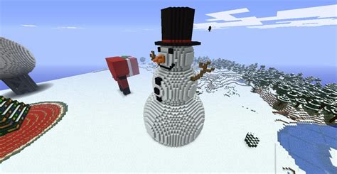 Snowman Minecraft Map