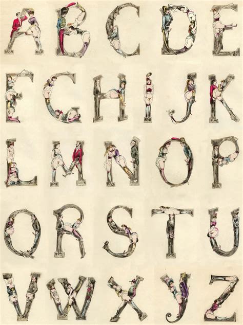 The Erotic Alphabet By Joseph Apoux 1880 Flashback Shop