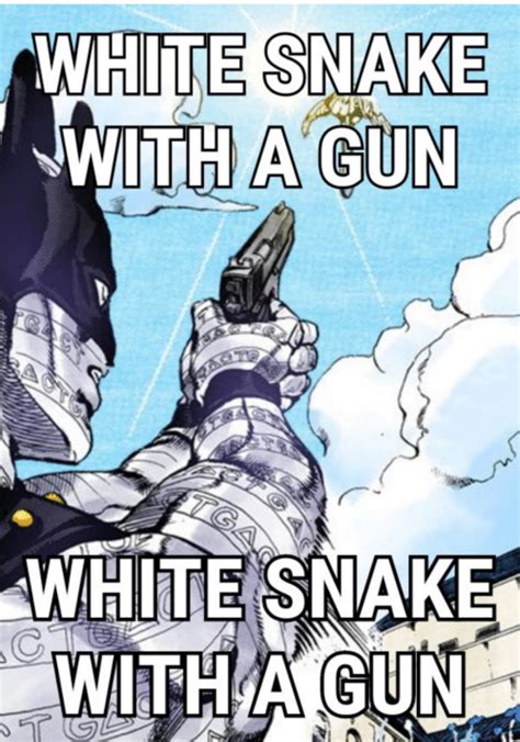 Therapist Whitesnake With A Gun Isnt Real It Wont Hurt You R