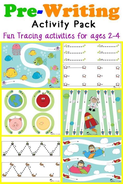 Pre Writing Tracing Pack For Toddlers Pre Writing Activities Toddler