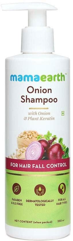 Mamaearth Onion Hair Fall Shampoo For Hair Growth And Hair Fall Control