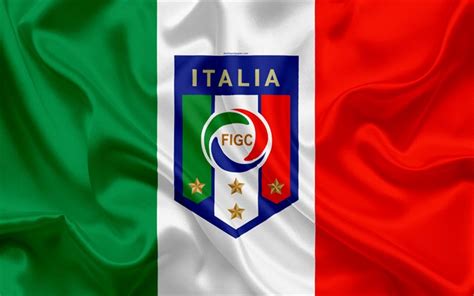 Logo della federazione italiana giuoco calcio e delle sue squadre rappresentative. Télécharger fonds d'écran L'italie équipe nationale de football, l'emblème, le logo, la ...