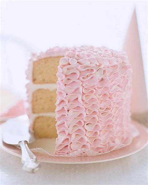 Ruffle Tower Cake Recipe Martha Stewart