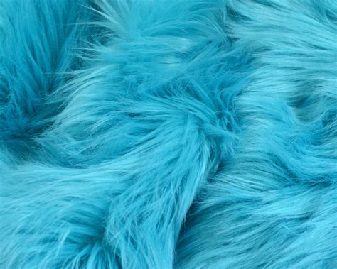turquoise faux fur fabric craft squares turquoise fur fabric etsy fur fabric crafts fur