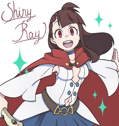 Kagari Atsuko And Shiny Chariot Little Witch Academia Drawn By