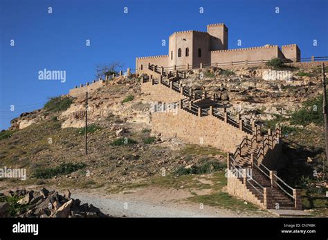 Fort Von Taqah Südlicher Oman Stock Photo Alamy