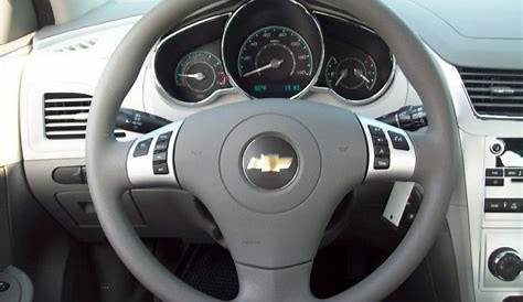 2012 chevy malibu steering wheel size