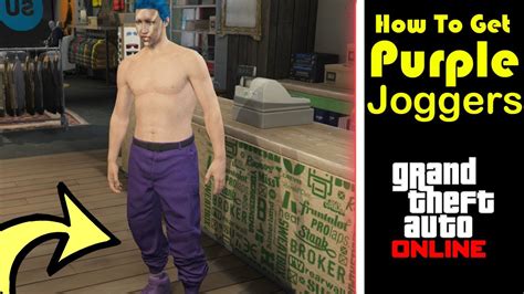 How To Get Purple Joggers In Gta Online Youtube