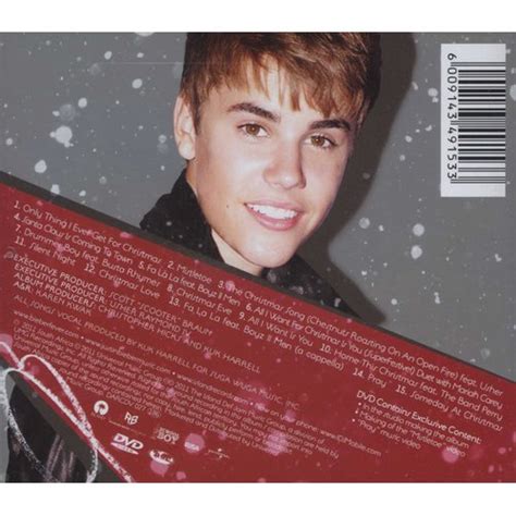 Justin Bieber Under The Mistletoe Cddvd Deluxe Edition Cd