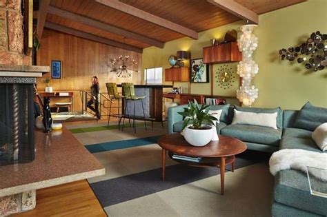 Mid Century Ranch House Interior