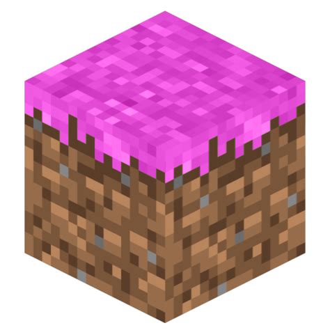 Minecraft Pink Grass Block