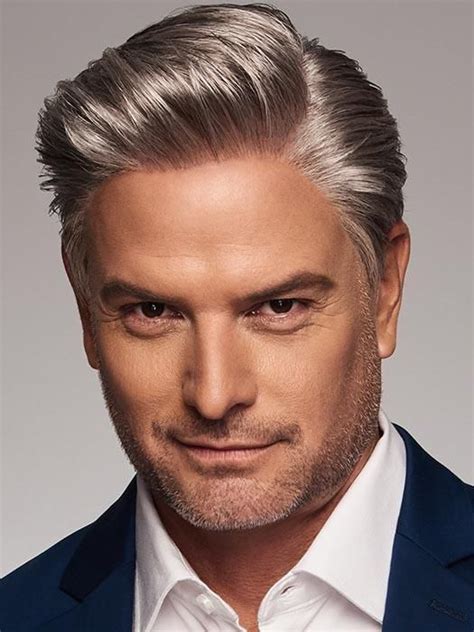 Distinguished Human Hairsynthetic Wig Blend Mens Wigs Hair Pieces