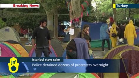 Turkish Spring Protests Enter Day Six Protesters Camp In Gezi Park