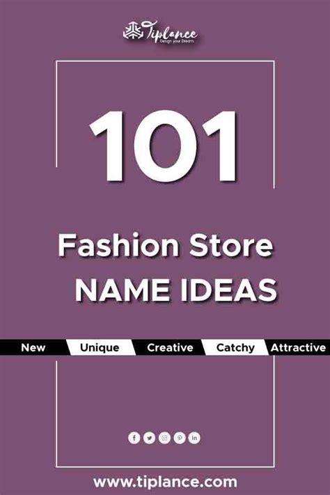 101 Unique Fashion Company Names For Your Brand Fashion Store Names