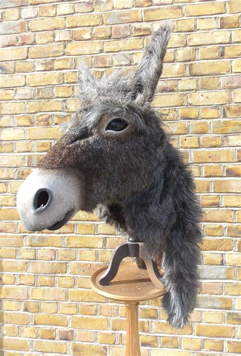We Have Just Had This Amazing Donkey Head Made By Our Very Talented
